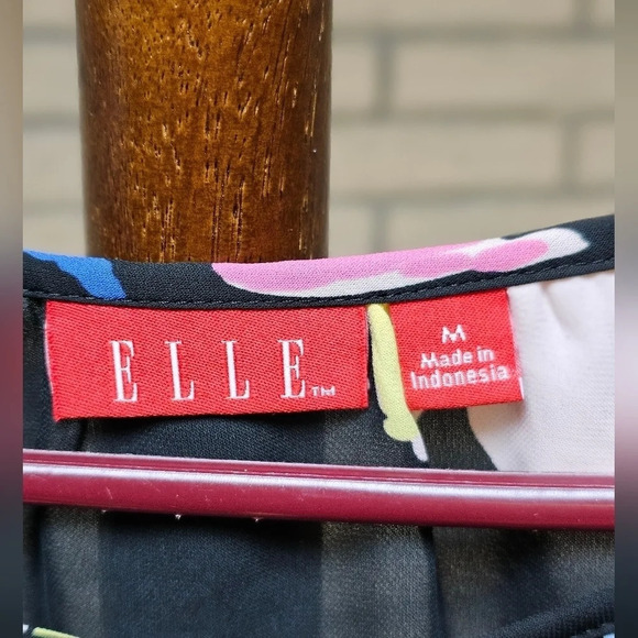 ELLE Ladies Blouse Sz M - Picture 4 of 8